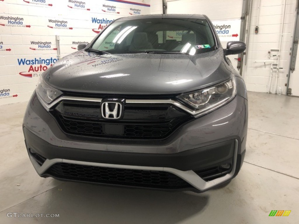 2020 CR-V EX AWD - Modern Steel Metallic / Gray photo #5