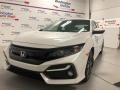2020 Platinum White Pearl Honda Civic EX Hatchback  photo #1