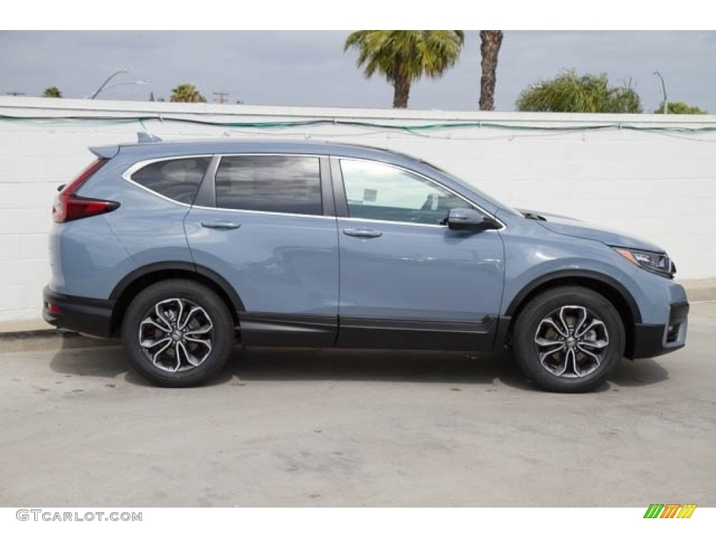 2020 CR-V EX AWD Hybrid - Sonic Gray Pearl / Black photo #6