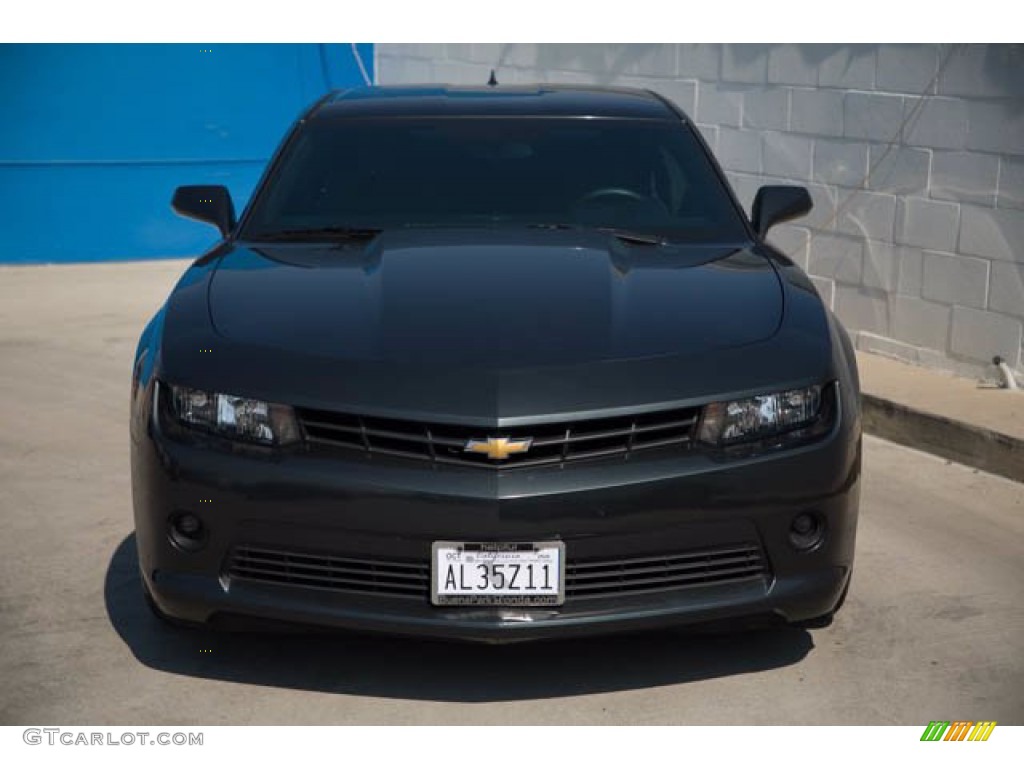 2015 Camaro LT Coupe - Ashen Gray Metallic / Black photo #7