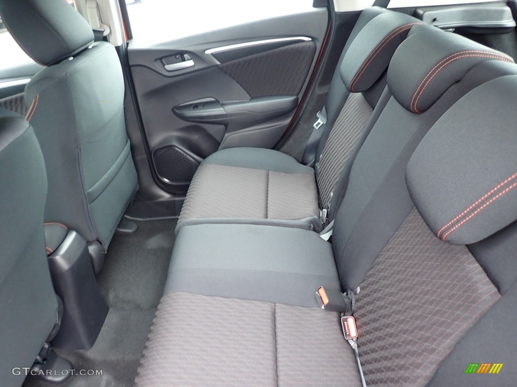 Black Interior 2020 Honda Fit Sport Photo #139438128