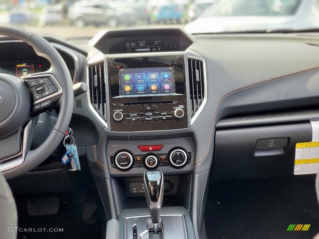 2021 Subaru Crosstrek Premium Black Dashboard Photo #139438131