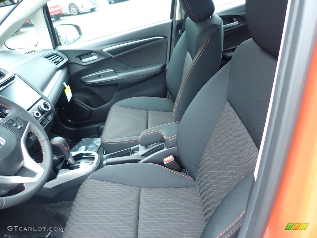 Black Interior 2020 Honda Fit Sport Photo #139438167
