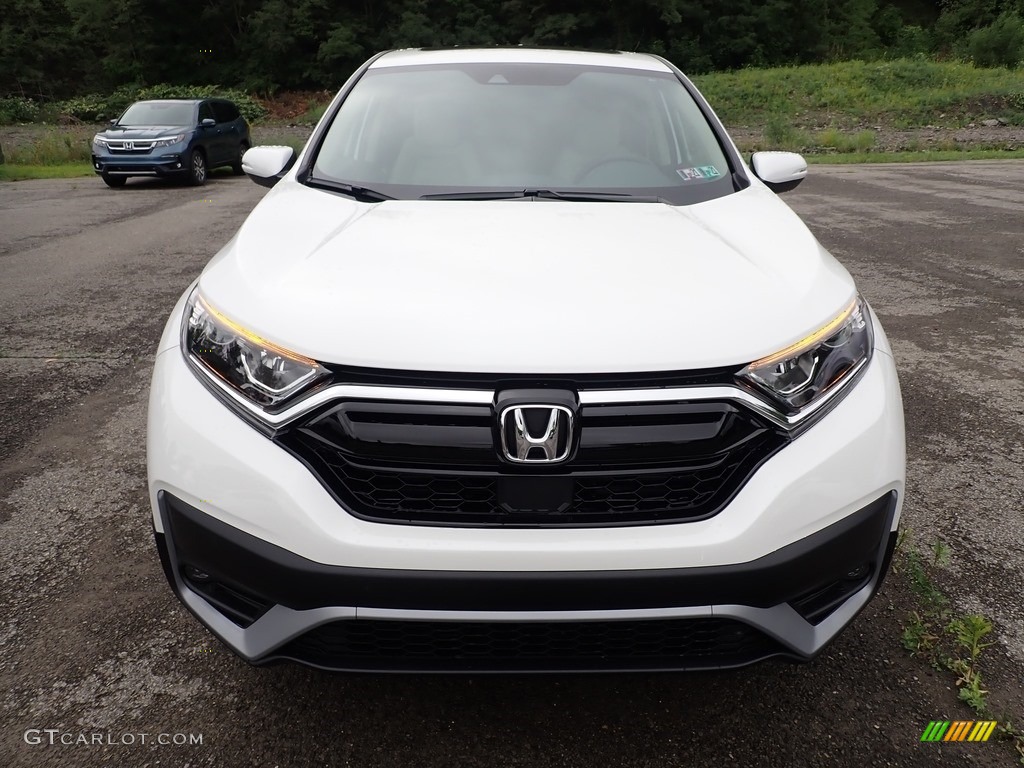 2020 CR-V EX AWD - Platinum White Pearl / Ivory photo #7