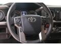 Cement Gray 2017 Toyota Tacoma SR5 Double Cab 4x4 Steering Wheel