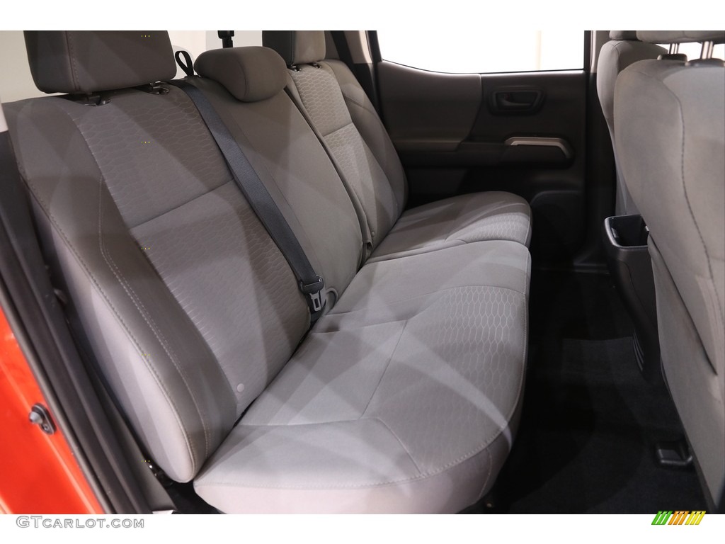 2017 Tacoma SR5 Double Cab 4x4 - Inferno Orange / Cement Gray photo #13