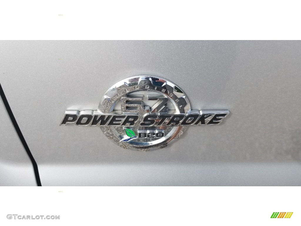 2011 F250 Super Duty XLT Crew Cab 4x4 - Ingot Silver Metallic / Steel Gray photo #8