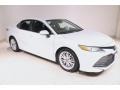 2018 Wind Chill Pearl Toyota Camry XLE  photo #1