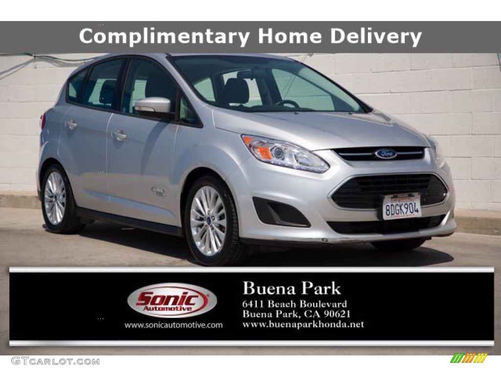2017 C-Max Energi SE - Ingot Silver / Charcoal Black photo #1