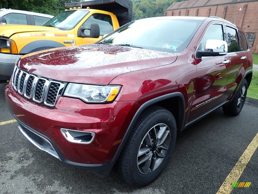 2020 Grand Cherokee Limited 4x4 - Velvet Red Pearl / Black photo #1