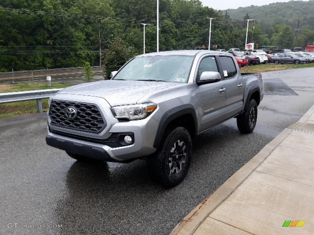 2020 Tacoma TRD Off Road Double Cab 4x4 - Silver Sky Metallic / TRD Cement/Black photo #26