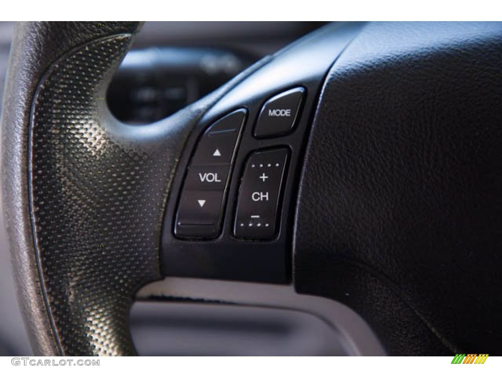 2009 Honda CR-V EX Gray Steering Wheel Photo #139441089