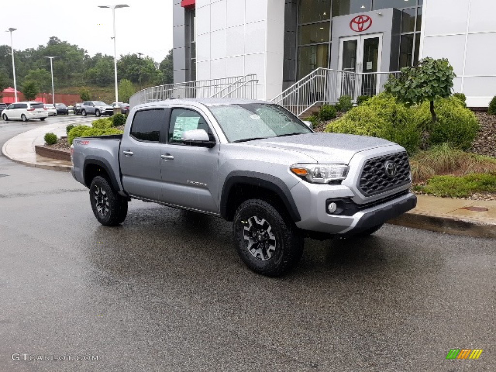 2020 Tacoma TRD Off Road Double Cab 4x4 - Silver Sky Metallic / TRD Cement/Black photo #28