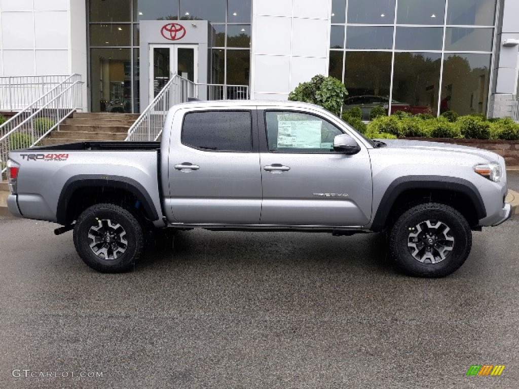 2020 Tacoma TRD Off Road Double Cab 4x4 - Silver Sky Metallic / TRD Cement/Black photo #29