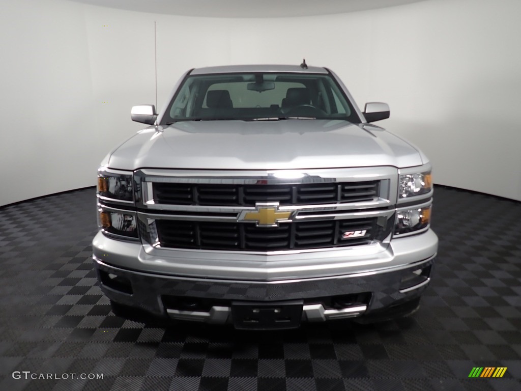 2015 Silverado 1500 LT Double Cab 4x4 - Silver Ice Metallic / Jet Black photo #5