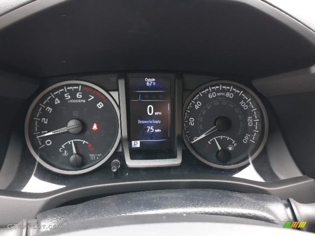 2020 Tacoma TRD Off Road Double Cab 4x4 - Silver Sky Metallic / TRD Cement/Black photo #37