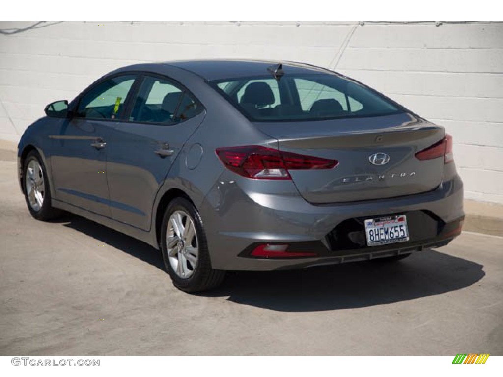 2019 Elantra SEL - Machine Gray / Black photo #2