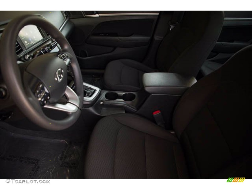 2019 Elantra SEL - Machine Gray / Black photo #3