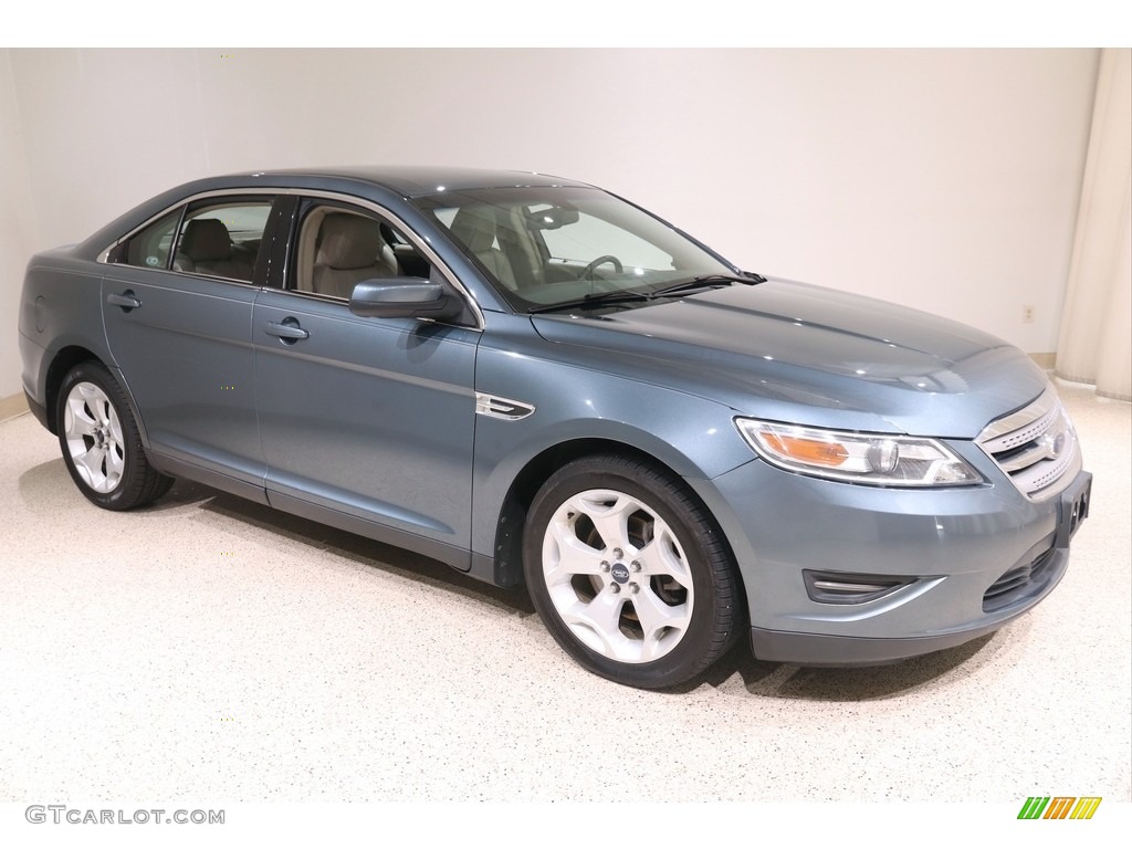 2010 Taurus SEL - Steel Blue Metallic / Light Stone photo #1