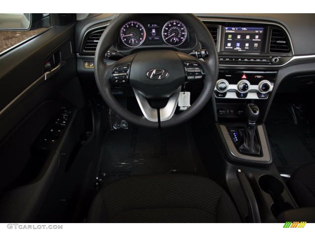 2019 Elantra SEL - Machine Gray / Black photo #5