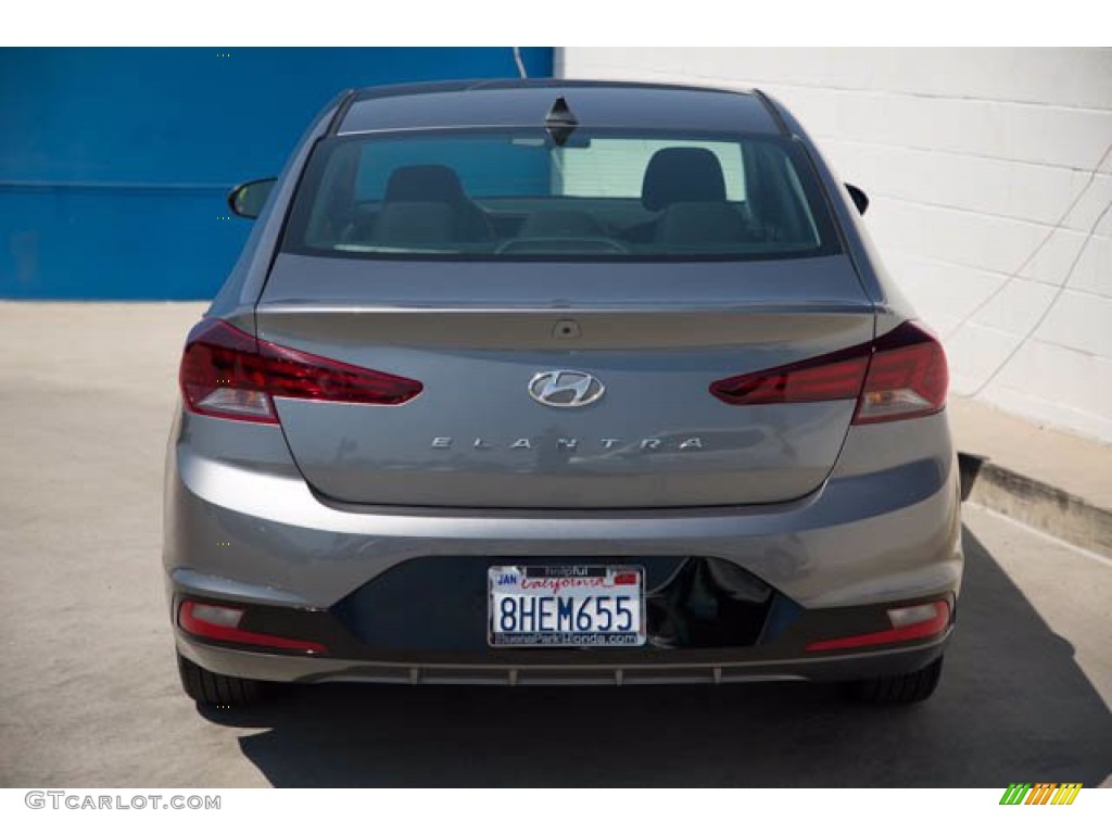 2019 Elantra SEL - Machine Gray / Black photo #9