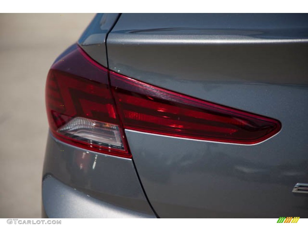 2019 Elantra SEL - Machine Gray / Black photo #10
