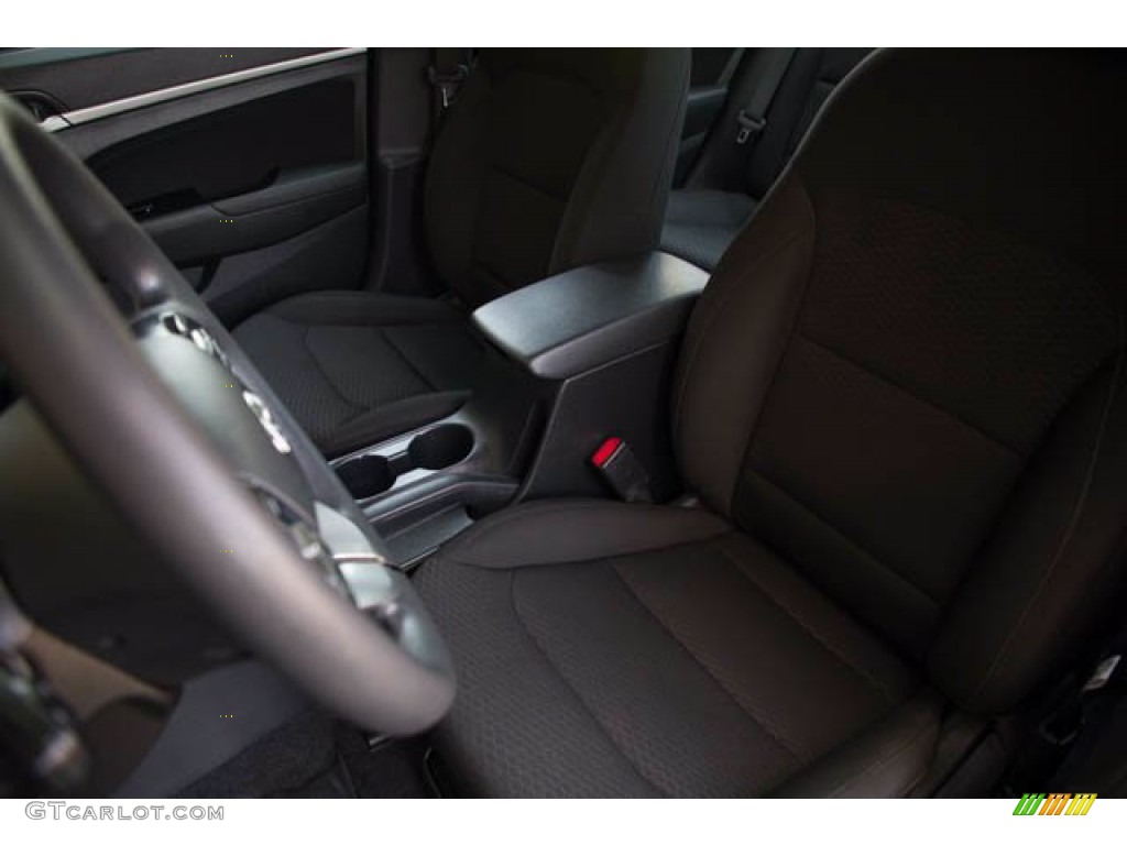 2019 Elantra SEL - Machine Gray / Black photo #17