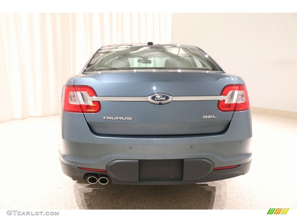 2010 Taurus SEL - Steel Blue Metallic / Light Stone photo #16