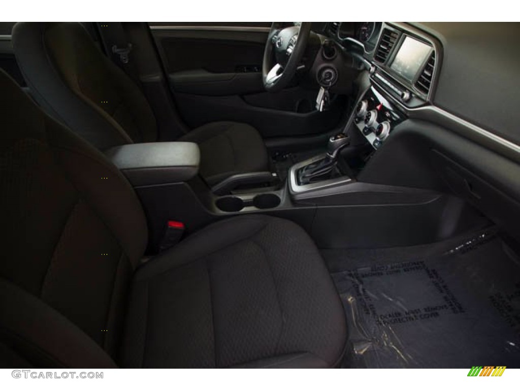 2019 Elantra SEL - Machine Gray / Black photo #22