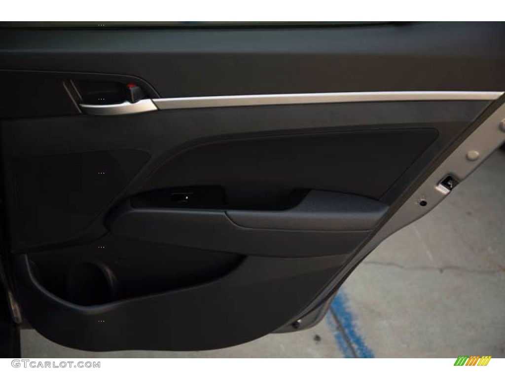 2019 Elantra SEL - Machine Gray / Black photo #30