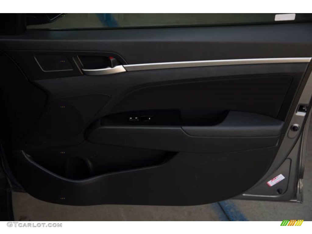2019 Elantra SEL - Machine Gray / Black photo #31