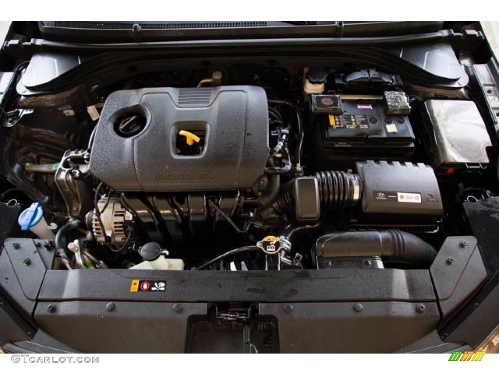 2019 Elantra SEL - Machine Gray / Black photo #32