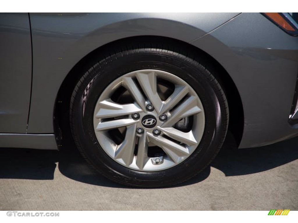 2019 Elantra SEL - Machine Gray / Black photo #34