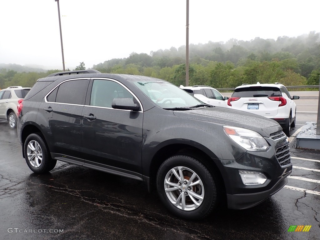 Nightfall Gray Metallic 2017 Chevrolet Equinox LT AWD Exterior Photo #139442196