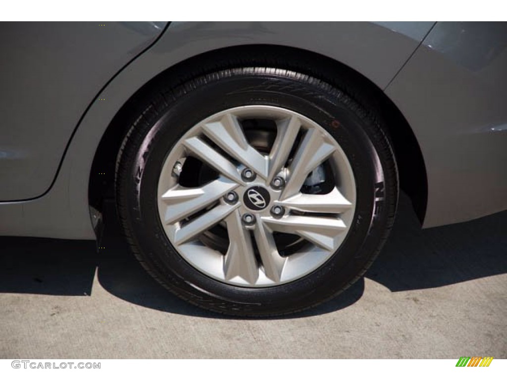 2019 Elantra SEL - Machine Gray / Black photo #35