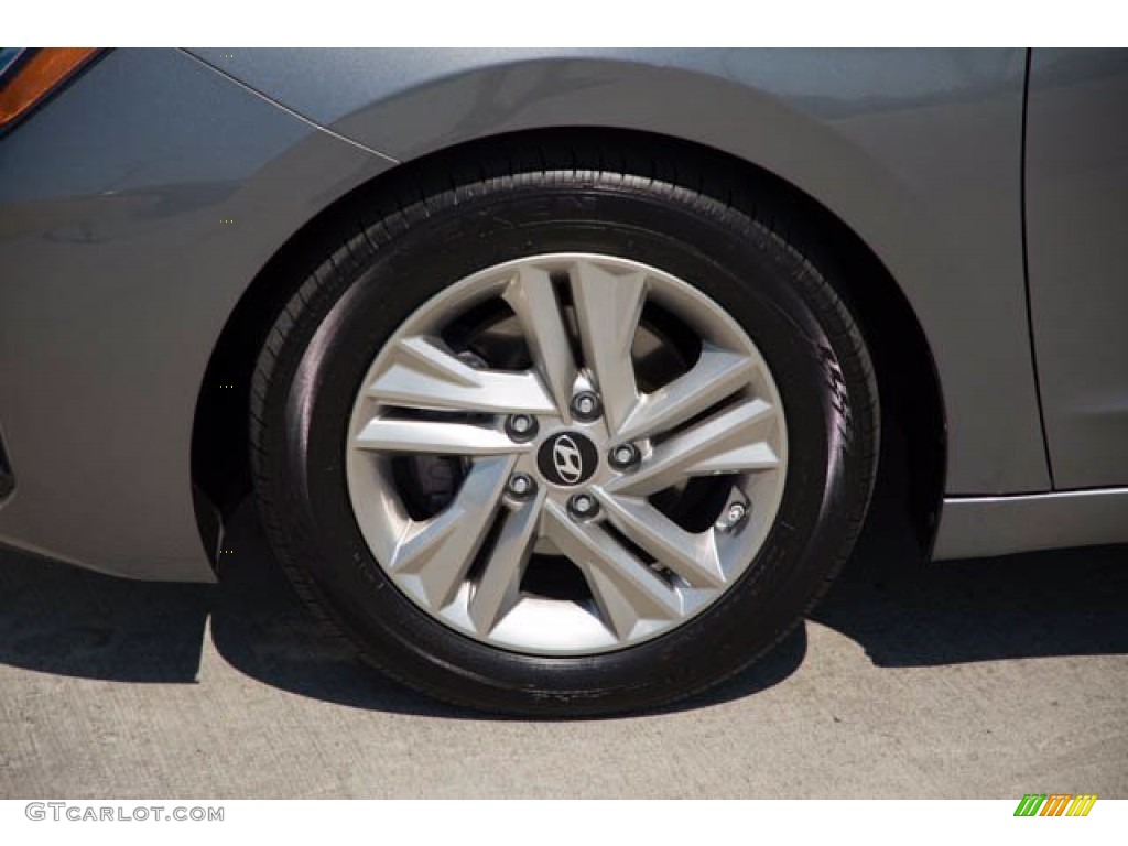 2019 Elantra SEL - Machine Gray / Black photo #36
