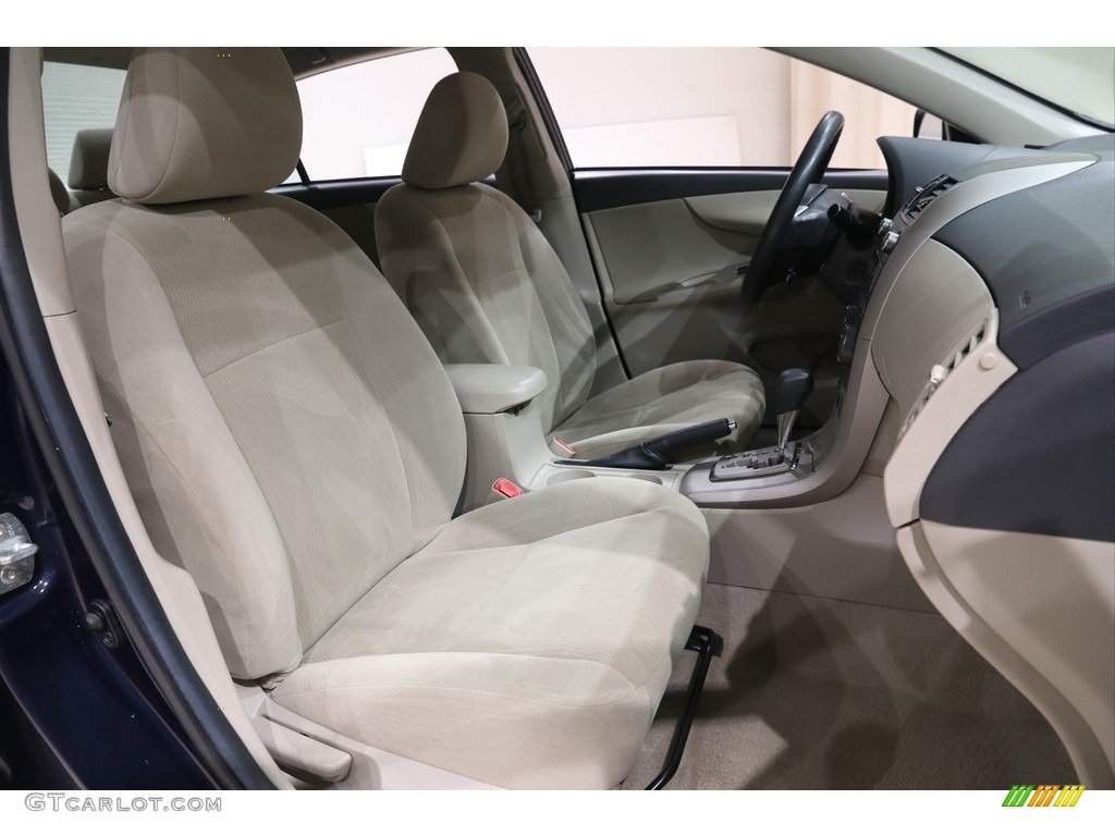 2011 Corolla LE - Nautical Blue Metallic / Bisque photo #10