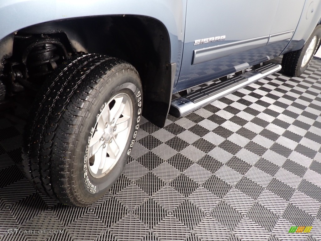 2012 Sierra 1500 SLE Extended Cab 4x4 - Stealth Gray Metallic / Dark Titanium/Light Titanium photo #8