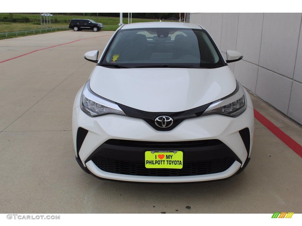 2020 C-HR LE - Blizzard Pearl / Black photo #3