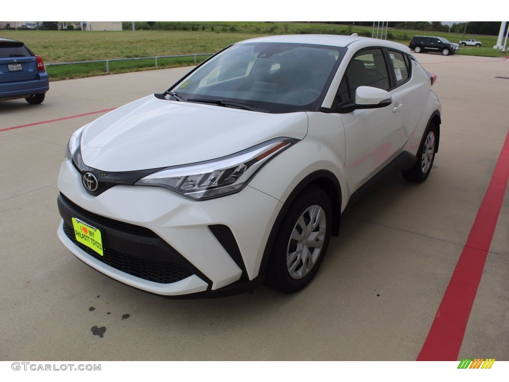 2020 C-HR LE - Blizzard Pearl / Black photo #4