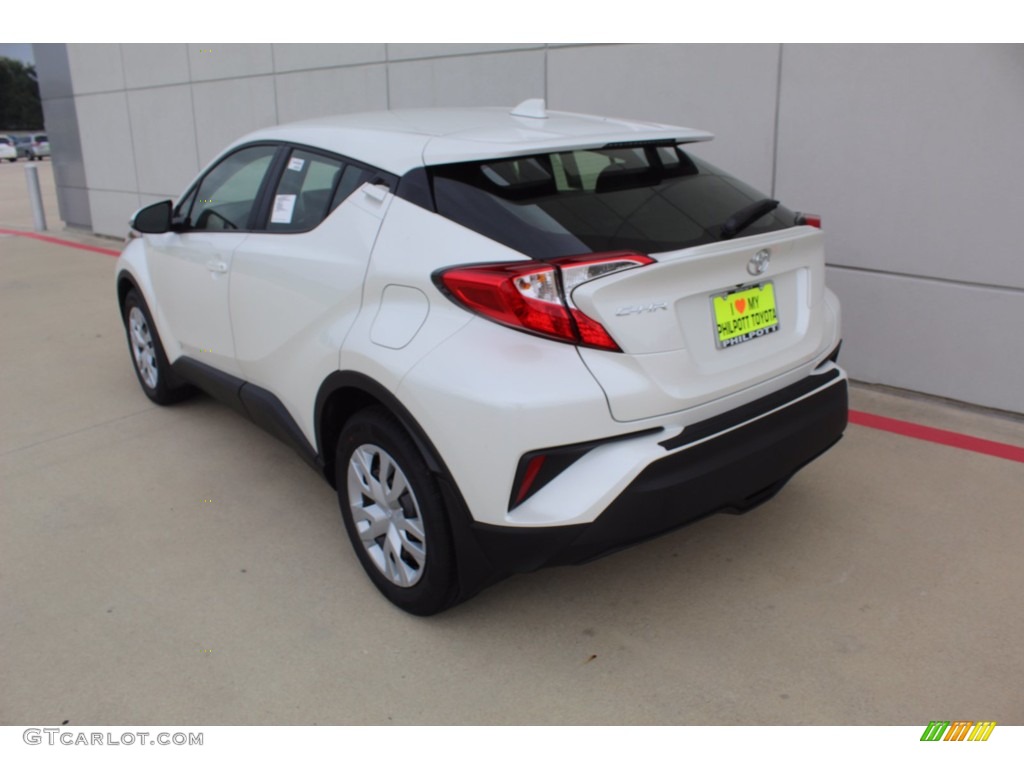 2020 C-HR LE - Blizzard Pearl / Black photo #6