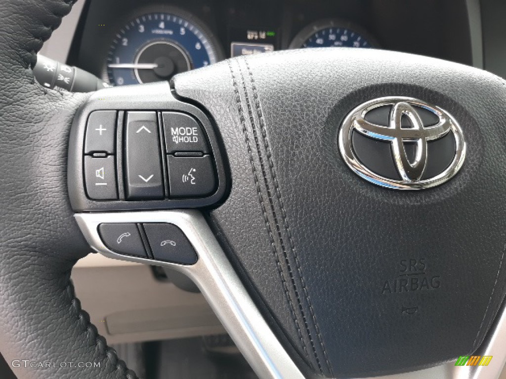 2020 Toyota Sienna XLE AWD Dark Bisque Steering Wheel Photo #139443840