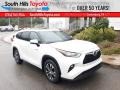 2020 Blizzard White Pearl Toyota Highlander Hybrid XLE AWD  photo #1