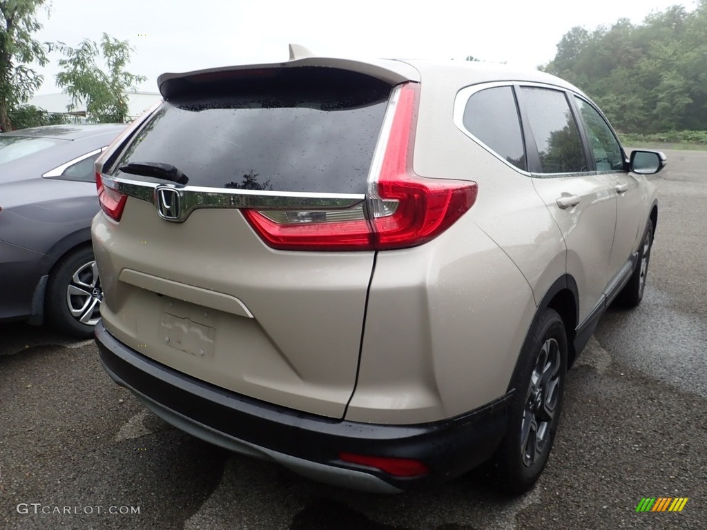 2018 CR-V EX AWD - Sandstorm Metallic / Black photo #4
