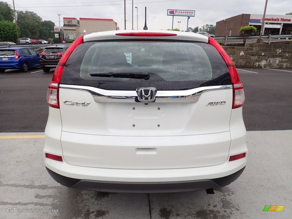 2015 CR-V LX AWD - White Diamond Pearl / Beige photo #4