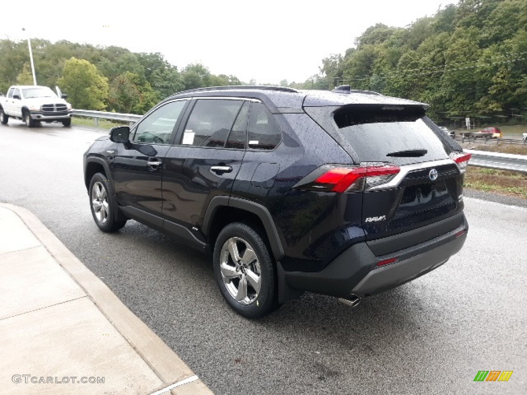 2020 RAV4 Limited AWD Hybrid - Blueprint / Black photo #2