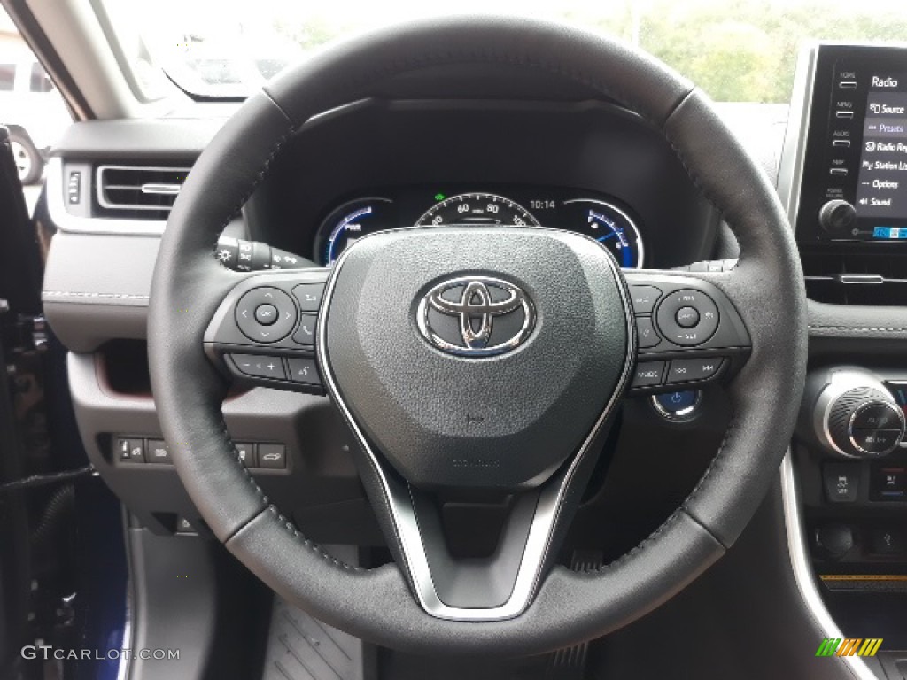 2020 RAV4 Limited AWD Hybrid - Blueprint / Black photo #4