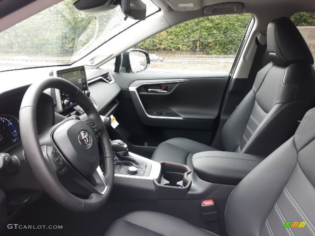 2020 RAV4 Limited AWD Hybrid - Blueprint / Black photo #22