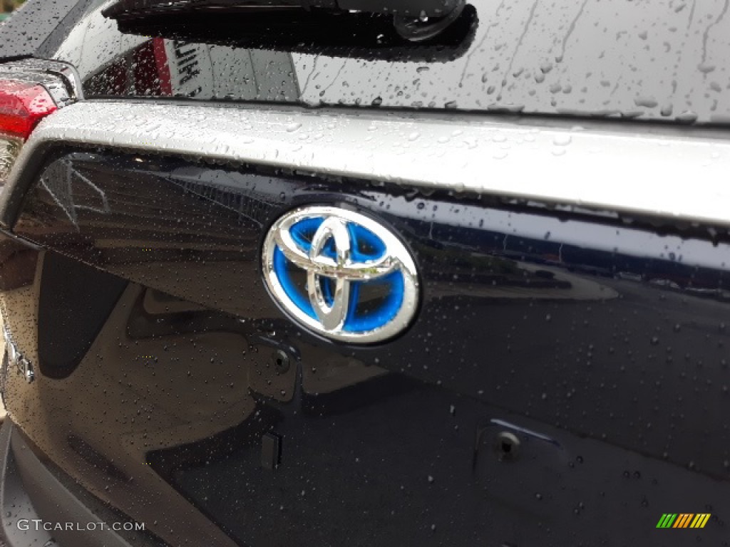 2020 RAV4 Limited AWD Hybrid - Blueprint / Black photo #37