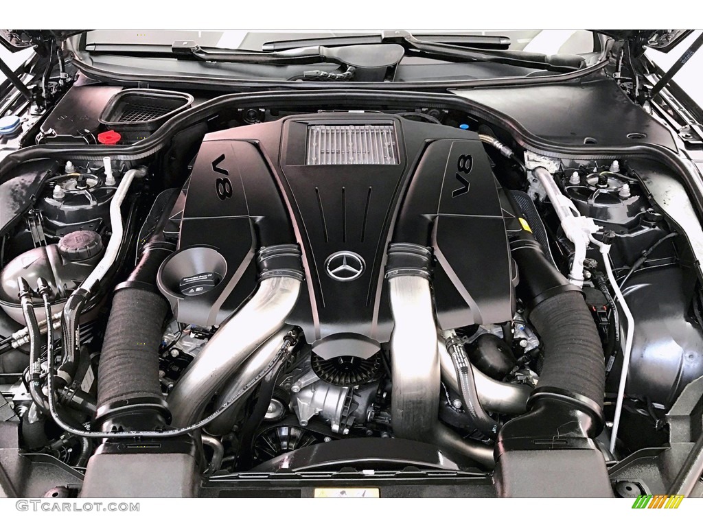 2018 Mercedes-Benz SL 550 Roadster 4.7 Liter DI biturbo DOHC 32-Valve VVT V8 Engine Photo #139448649